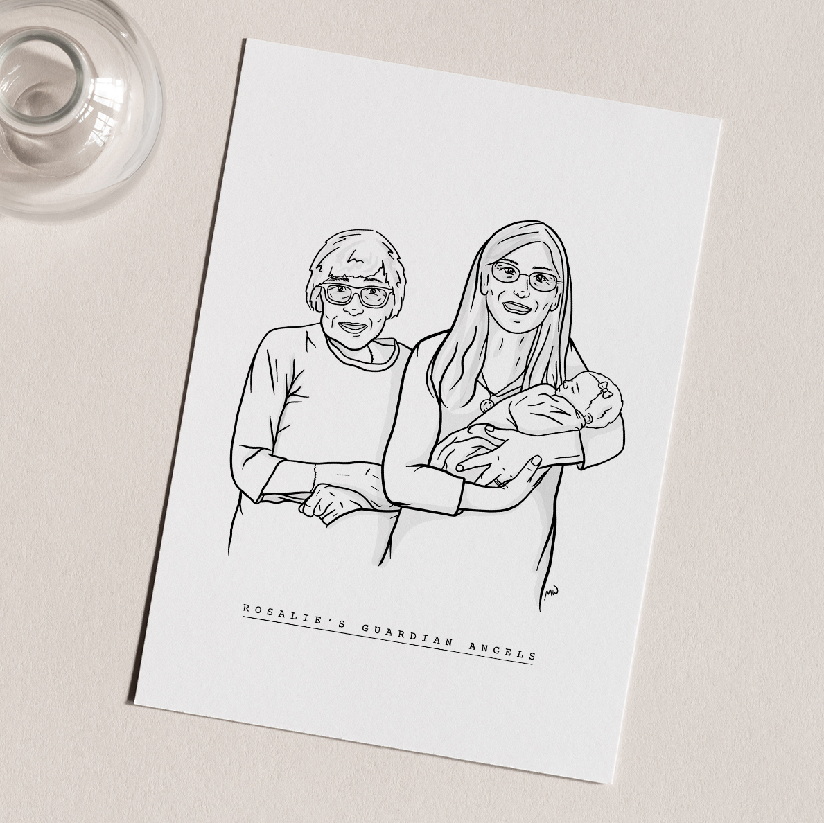 Custom_Family_Line_Art_Portrait